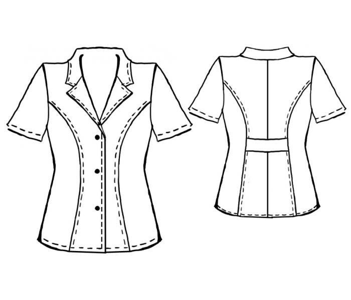 5002 · 1. хлястик - 2 — Техрисунок крупно