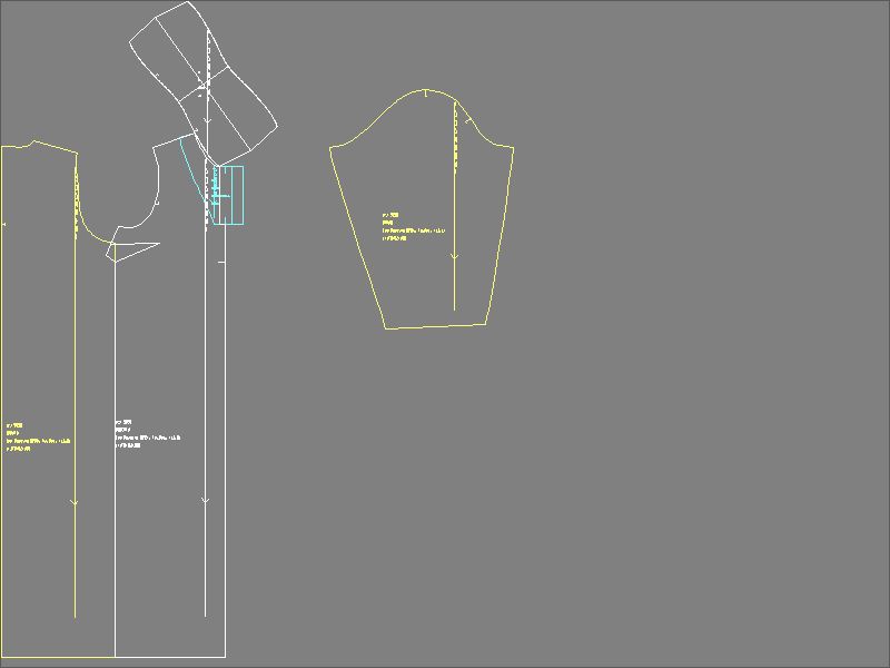 5042 · Длинное трикотажное платье — Конструкция
