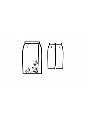 5123 · Застежка-молния; — Техрисунок